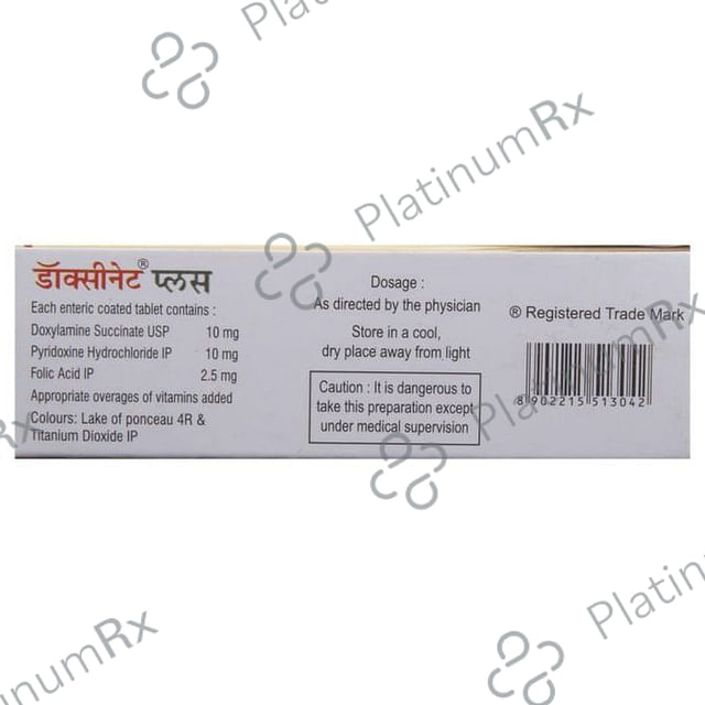 Doxinate Plus Tablet 30s