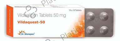Vildaquest 50mg Tablet 10s