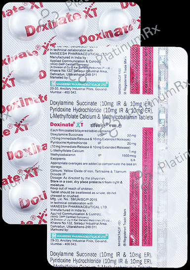 Doxinate XT Tablet 15s