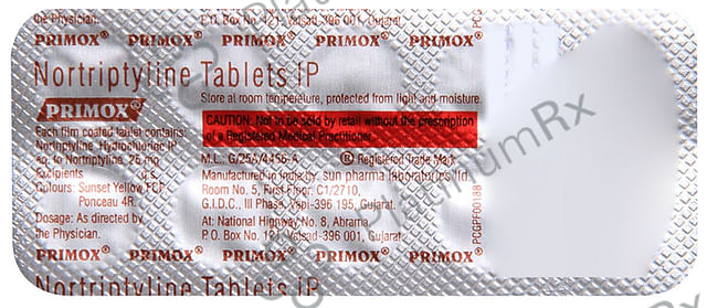 Primox 25mg Tablet 10s