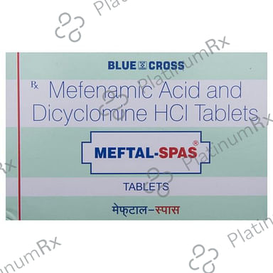 Meftal Spas 10/250mg Tablet 10s