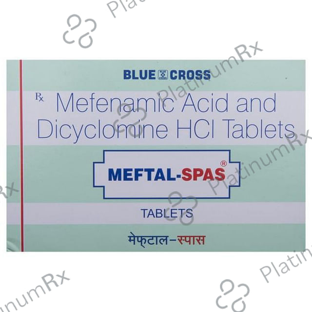 Meftal Spas 10/250mg Tablet 10s