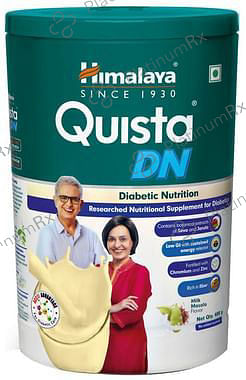 Himalaya Nutrition Quista DN - Nutritional Supplement For Diabetics - Flavour Powder Milk Masala 0.1mg Powder 400gm