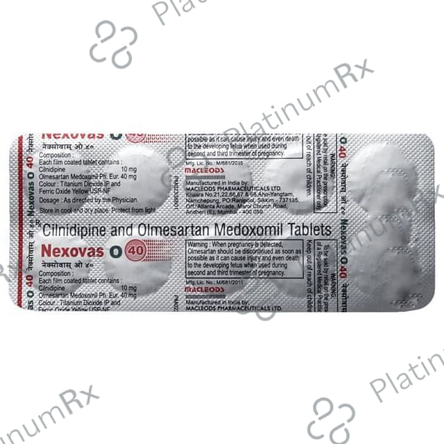 Nexovas O 40/10mg Tablet 10s
