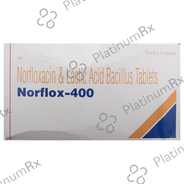 Norflox 400mg Tablet 10s