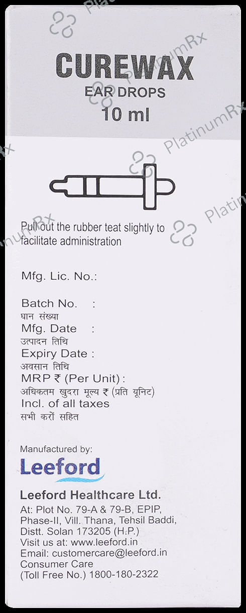 Curewax Ear Drop 10ml