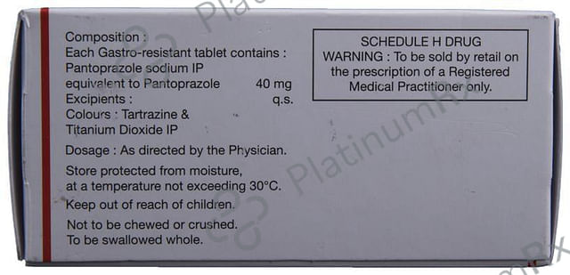 Pantop 40mg Tablet 15s