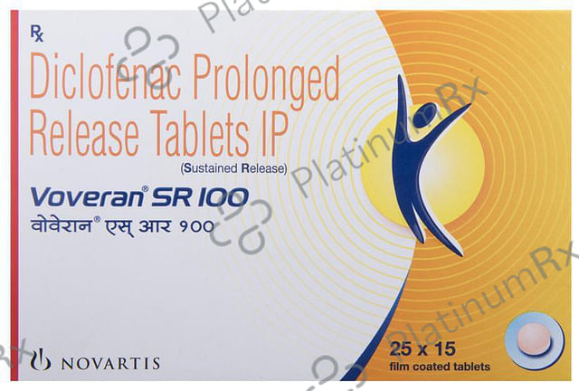 Voveran SR 100mg Tablet 15s