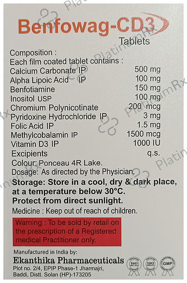 Benfowag-CD3 Tablet