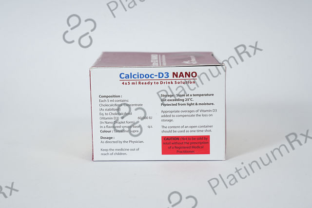 Calcidoc D3 60k Nano Solution 1*5ml