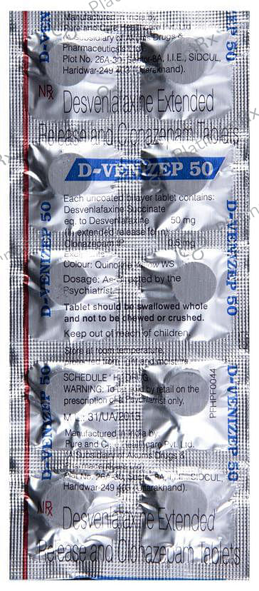 D-Venizep 50 Tablet ER