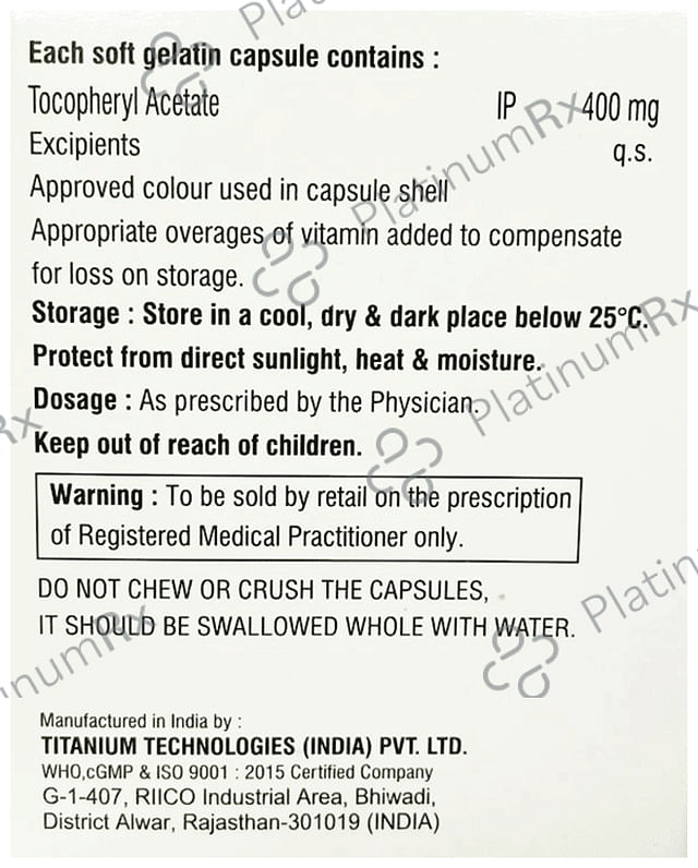 Evioz 400 Capsule