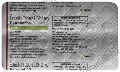 Estrabet 2mg Tablet 28s
