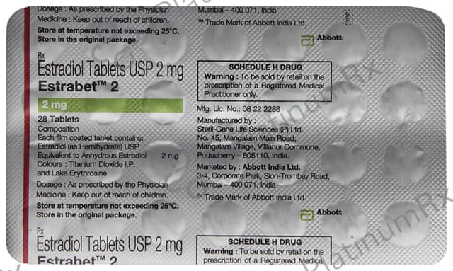 Estrabet 2mg Tablet 28s