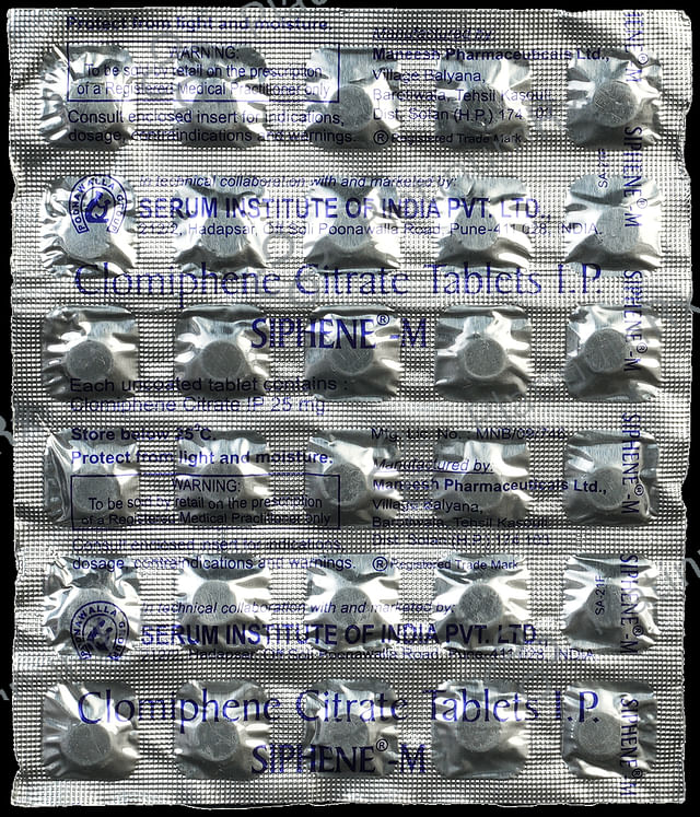 Siphene M 25mg Tablet 30s