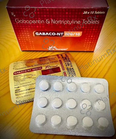 Gabaco NT 100/10mg Tablet 15s