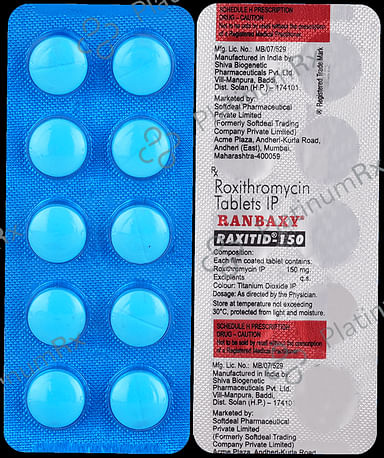 Raxitid 150mg Tablet 10s