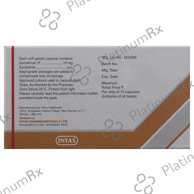 Tretiva 10mg Capsule 10s