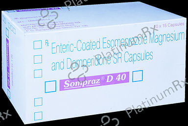Sompraz D 40/30mg Capsule SR 15s