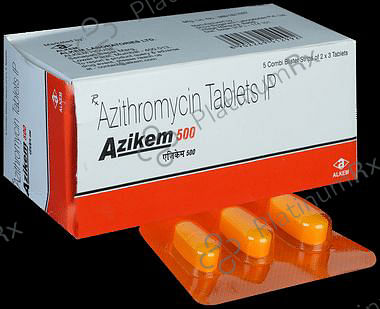 Azikem 500mg Tablet 3s (Alkem)