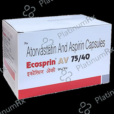 Ecosprin AV 75/40mg Capsule 10s