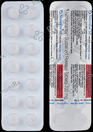 Nitrofur 100mg Tablet SR 14s