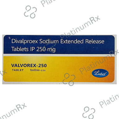 Valvorex 250mg Tablet ER 10s