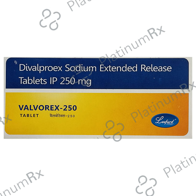 Valvorex 250mg Tablet ER 10s