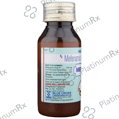 Meftal P 100mg Suspension 60ml
