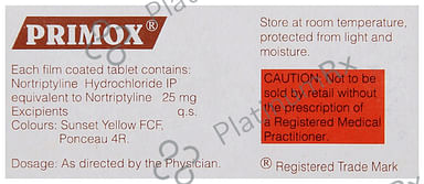 Primox 25mg Tablet 10s
