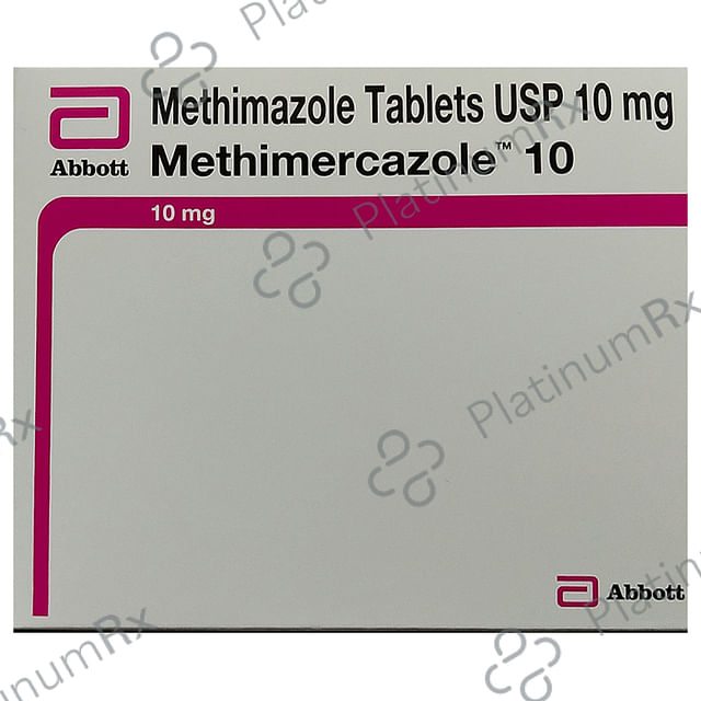 Methimercazole 10mg Tablet 30s