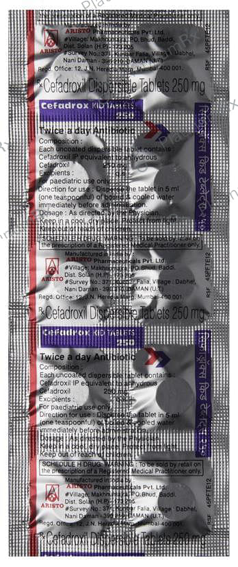 Cefadrox Kid 250mg Tablet 10s