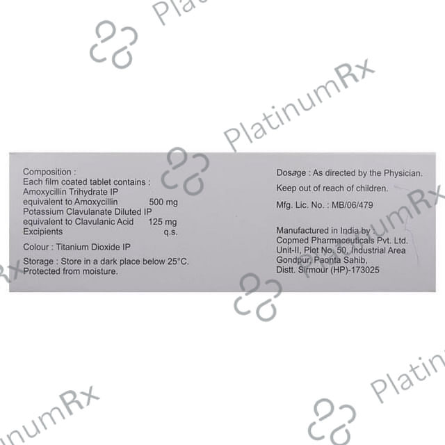 Moxikind CV 625mg Tablet 10s
