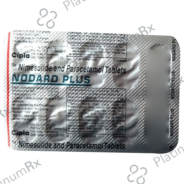 Nodard Plus 100/325mg Tablet 10s