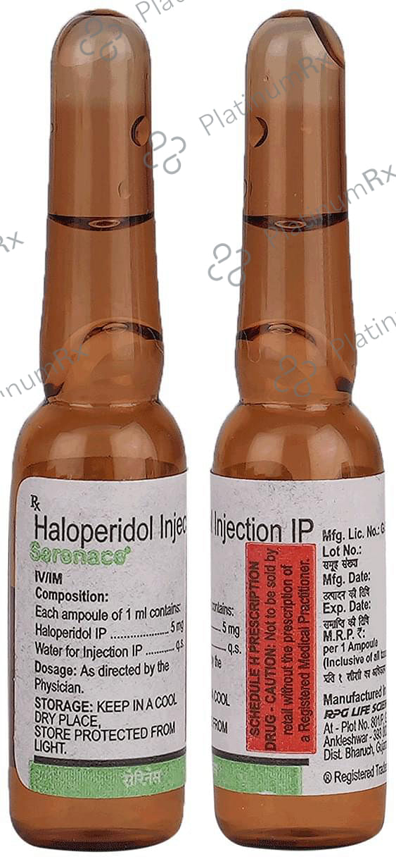 Serenace 5mg Injection 1s
