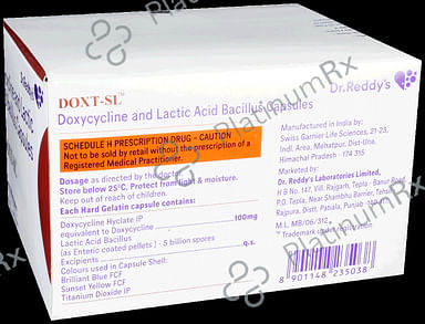 Doxt SL 100mg/5B Capsule 10s
