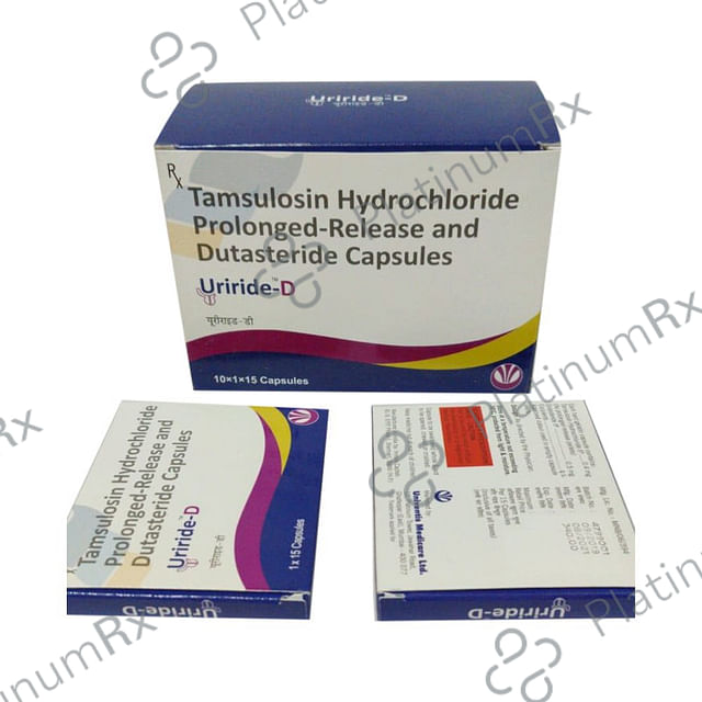 Uriride D 0.5/0.4mg Capsule PR 15s