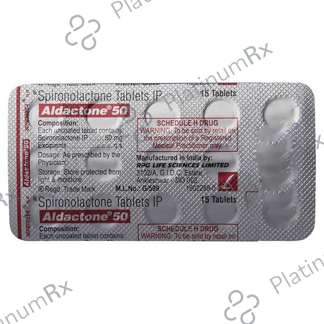 Aldactone 50mg Tablet 15s