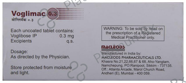 Voglimac 0.3mg Tablet 10s