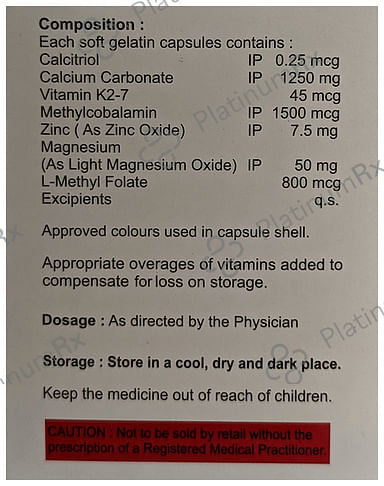 Osbrace K 2 Softgel Capsule