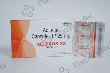 Acitros 25mg Capsule 15s