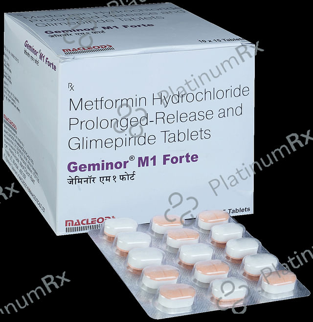 Geminor M1 Forte 1/1000mg Tablet PR 15s