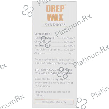 Drep Wax Ear Drop 10ml