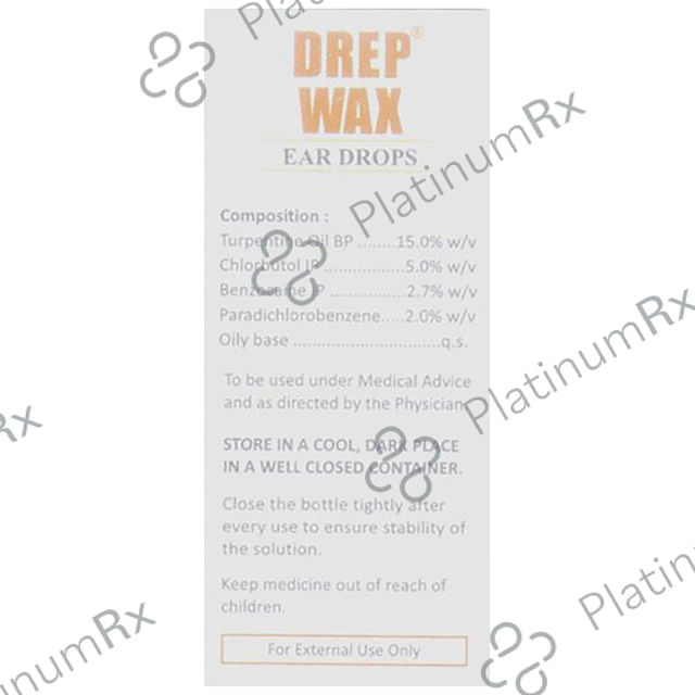 Drep Wax Ear Drop 10ml