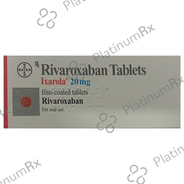 Ixarola 20mg Tablet 14s