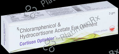Cortison Optichlor Eye Ointment 3gm