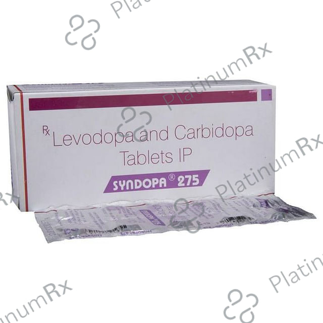 Syndopa 250/25mg Tablet 10s