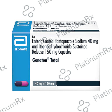 Ganaton Total 150/40mg Capsule SR 10s