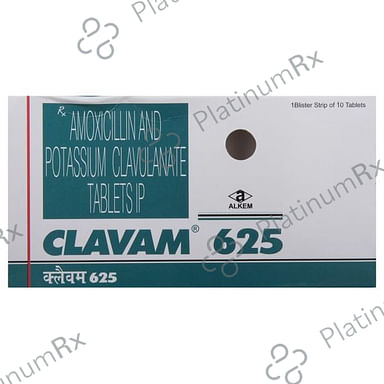 Clavam 625mg Tablet 10s