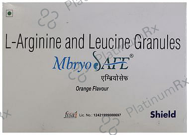 Mbryosafe Sachet Orange 5 Granules